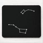 Big Dipper and Little Dipper Mousepad