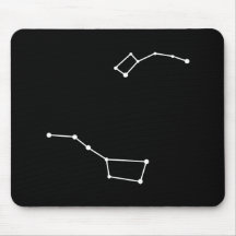 Big Dipper and Little Dipper Mousepad