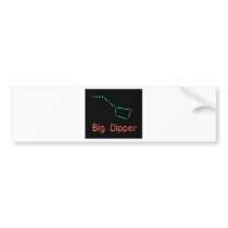 big dipper bumper sticker