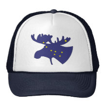 Big Dipper Moose Trucker Hat