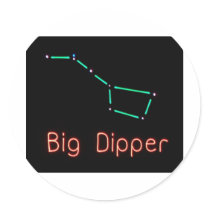 big dipper sticker