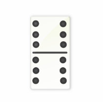 Big Domino Acrylic Cut Outs