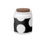 Big Dots in Black and White. Candy Dish