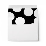 Big Dots in Black and White. Envelopes