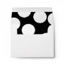 Big Dots in Black and White. Envelopes