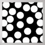 Big Dots in Black and White. Posters