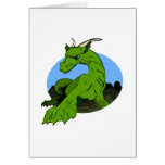 Big Dragon Coming for you Greeting Cards