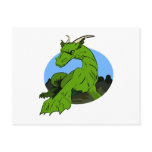 Big Dragon Coming for you Postcard