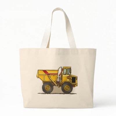 Big Dump Truck Tote Bag by justconstruction