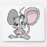 big eared cute grey mouse