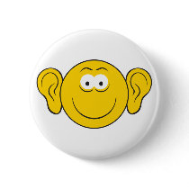 Big Ears Smiley Face buttons by doonidesigns Big Ears Smiley Face buttons