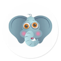 Big Ears stickers by prawny Big Ears stickers