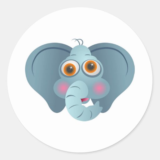 3,000+ Cartoon Elephant Stickers and Cartoon Elephant Sticker Designs