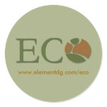 big eco sitcker - Customized stickers