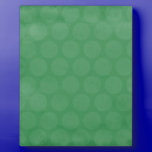 BIG ELFIN GREEN GRASS POLKADOTS CIRCLES POLKA DOTS plaques