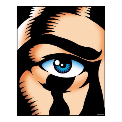 Big Eye Poster by The_Dynamic_Duo