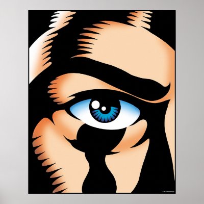 Big Eye Poster by The_Dynamic_Duo