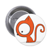 Big-eyed cat buttons