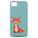 Big Eyed Fox Eating A Cookie iPhone 5 Covers