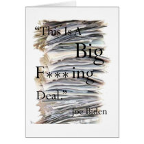 Big F***ing Deal Greeting Card