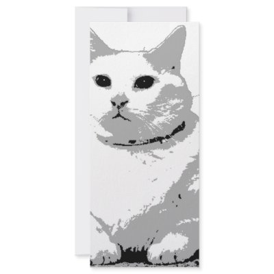 Big Fat Cat Full Color Rack Card by CoffeeRules