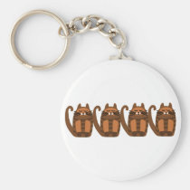 big fat cat rufus keychains