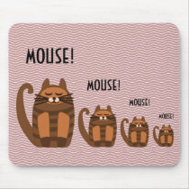 big fat cat rufus mouse! mousepads