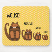 big fat cat rufus mouse! mousepads