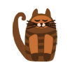 big fat cat rufus mousepad