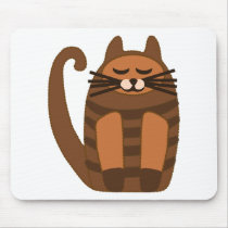 big fat cat rufus mousepads