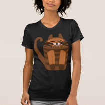 big fat cat rufus t-shirts