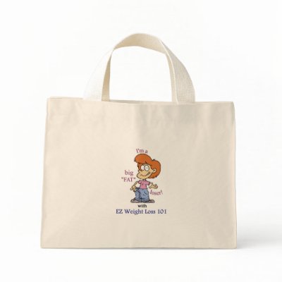 BIG 'FAT' LOSER Tote Bag by JKeezel