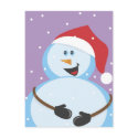 Big Fat Snowman Customizable Tees and Gifts postcards