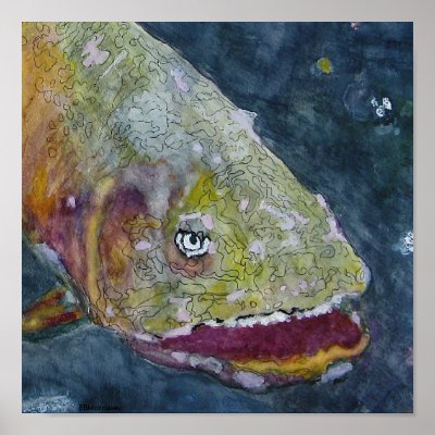 BIG FISH - POSTER by seapearls