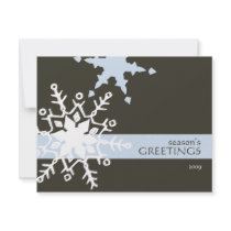 Big Flakes Holiday Announcements invitations
