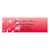 Big Flirt Skinny Profile And Business Card business cards by mariannegilliand Big Flirt Skinny Profile And Business Card business cards