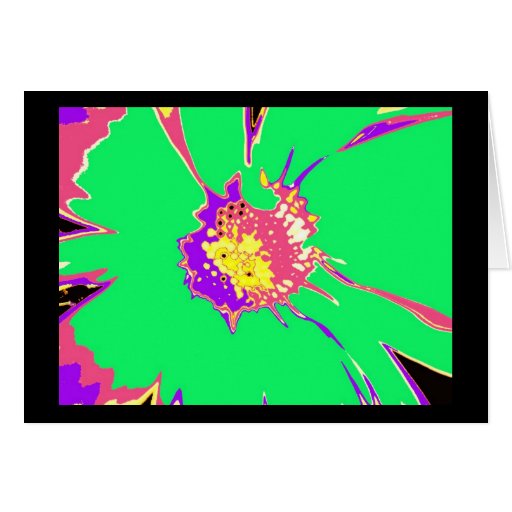 Big Flower II Greeting Card