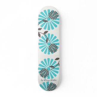 Big Flowers Skateboard skateboard