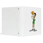 Big foot basketball player 3 ring binders