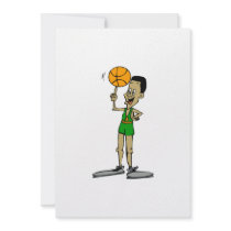 Big foot basketball player announcement