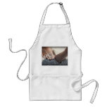 Big Foot Little Foot at the Beach Florida gulf Apron