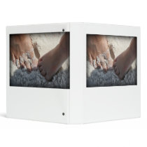 Big Foot Little Foot at the Beach Florida gulf Binder