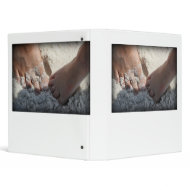 Big Foot Little Foot at the Beach Florida gulf binder