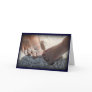 Big Foot Little Foot at the Beach Florida gulf Cards