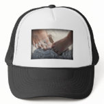 Big Foot Little Foot at the Beach Florida gulf hats