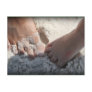 Big Foot Little Foot at the Beach Florida gulf Post Card