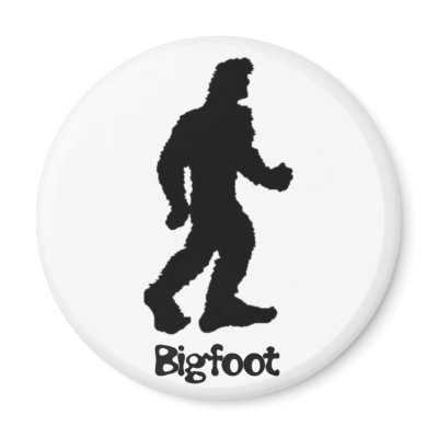 Big Foot Refrigerator Magnets by mythtastic