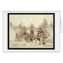 Big Foot Miniconjou Indian Camp SD 1891 cards
