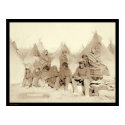 Big Foot Miniconjou Indian Camp SD 1891 posters