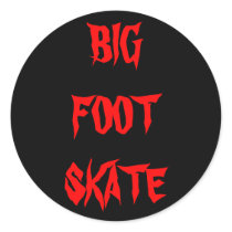 BIG FOOT SKATE stickers
